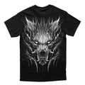 Wolfdawn (Black) - Regular T-Shirt (200GSM)