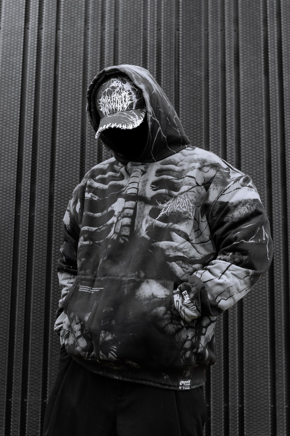 Anatomy (Grey) - Heavy Oversized Hoodie (400GSM)