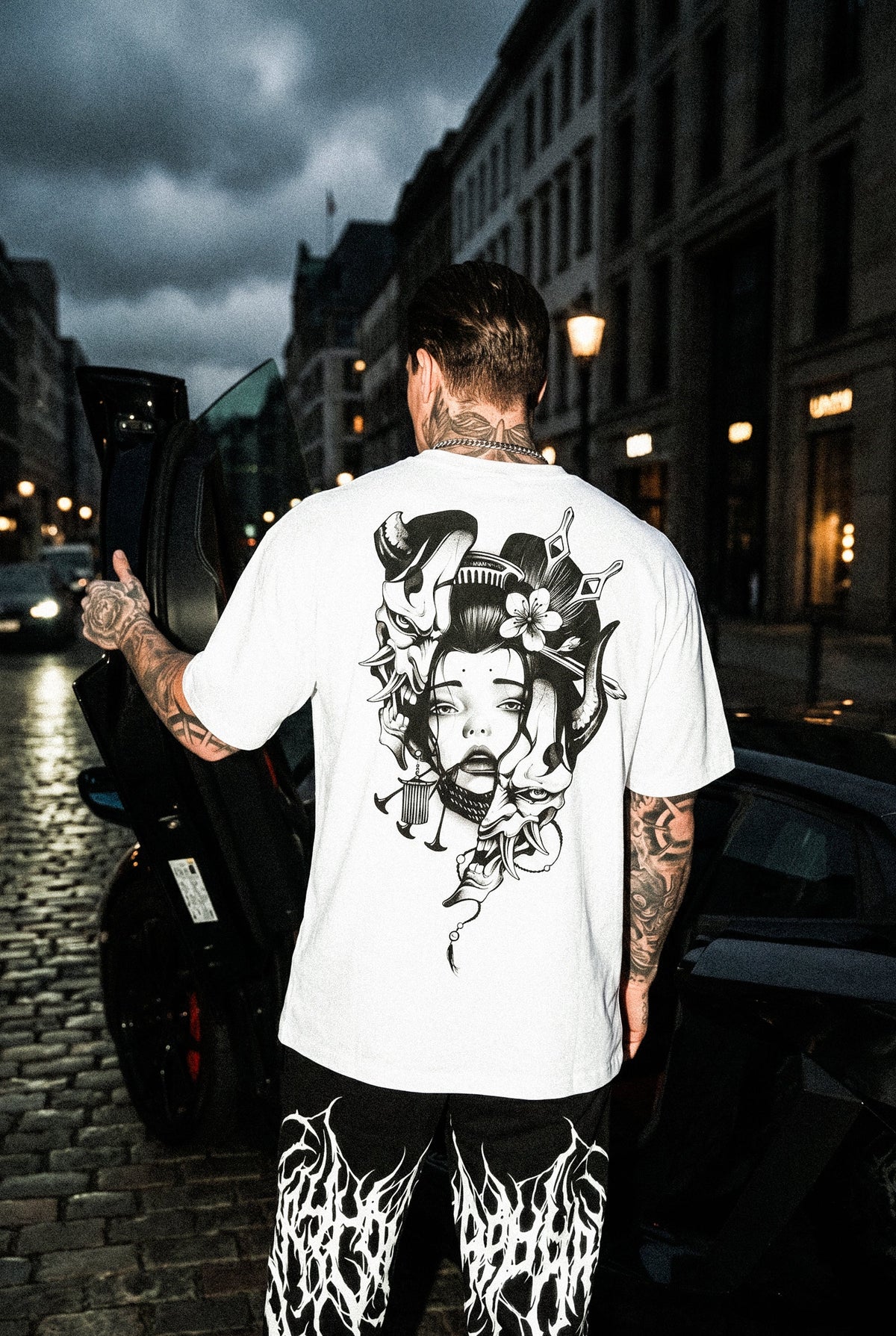 Cold Grace (White) - Regular T-Shirt (200GSM)