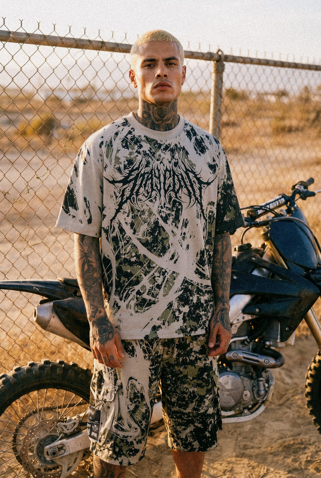 Fleshbound (Sand) - Heavy Oversized T-Shirt (250GSM)