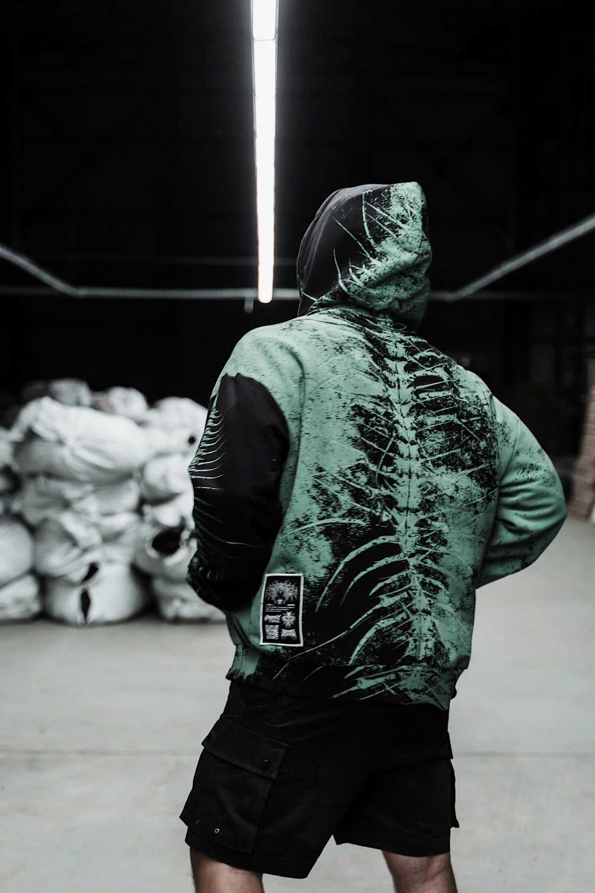 Lineage Of Dusk (Menthol) - Heavy Oversized Hoodie (400GSM)