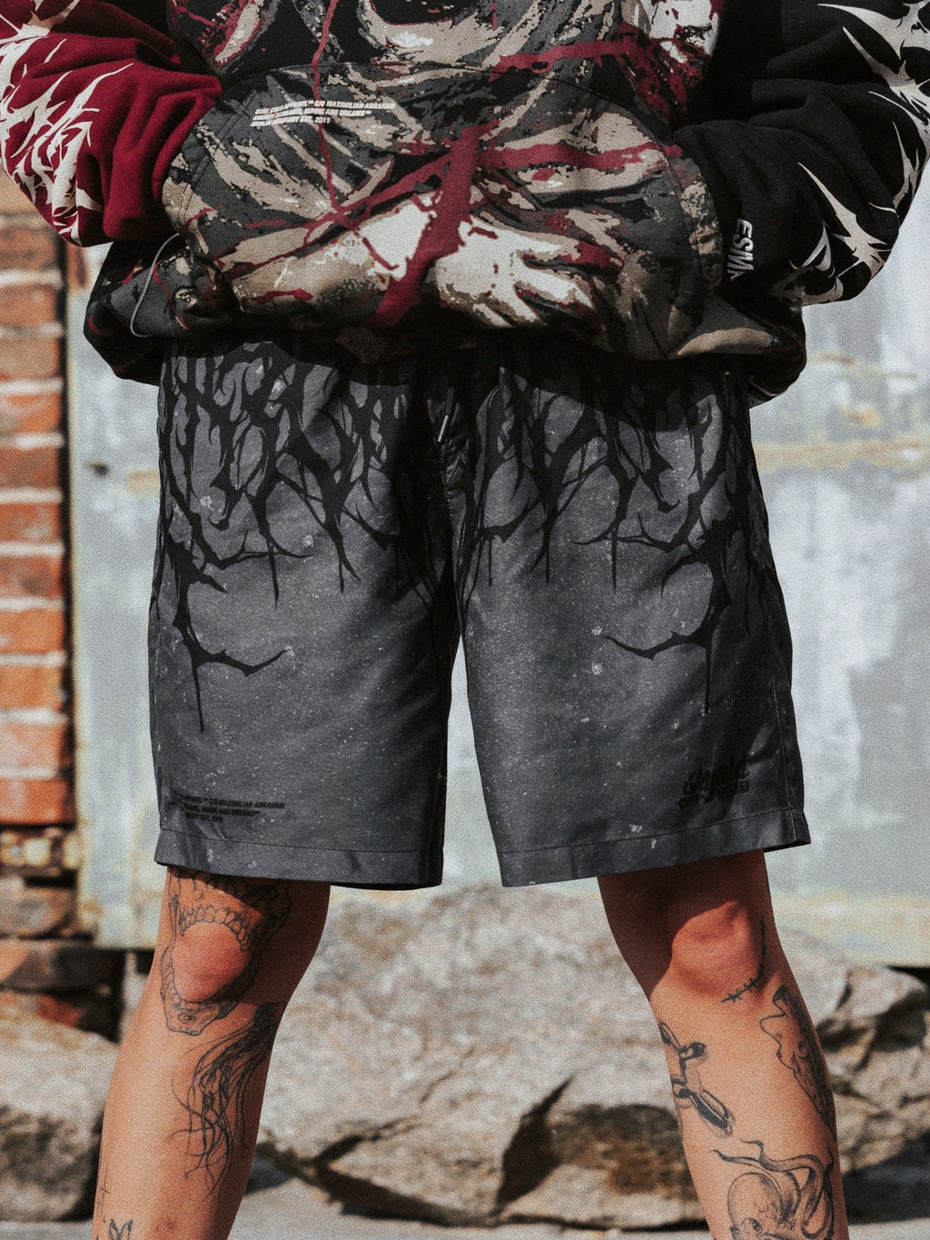 Reign Of Blood (Black) - Boardshorts