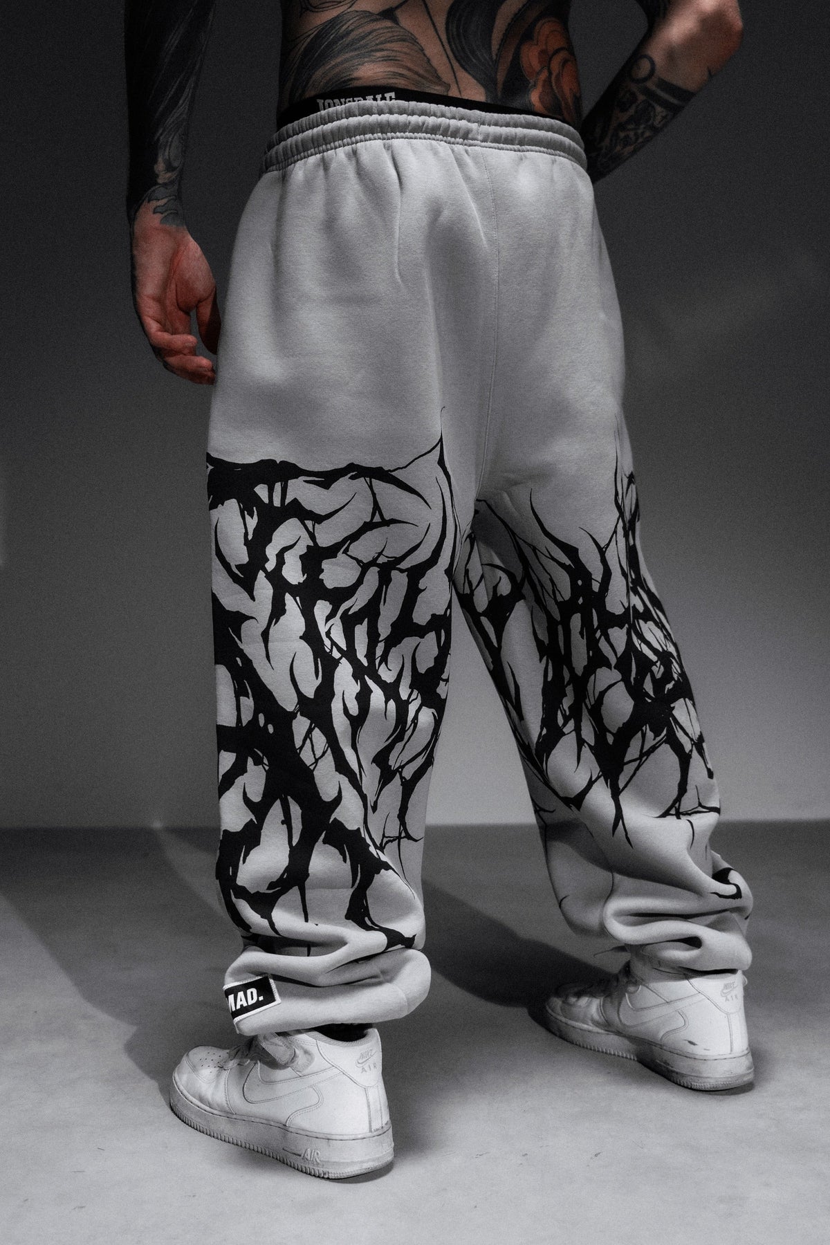 Reign Of Blood (Grey) - Sweatpants (350GSM)