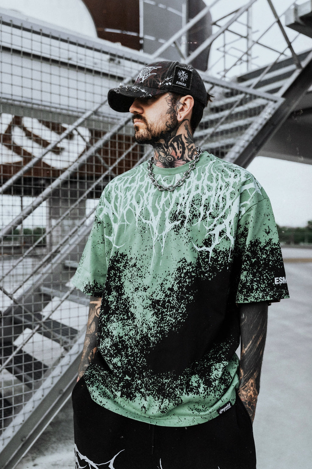 Reign Of Blood (Menthol) - Oversized T-Shirt (250GSM)