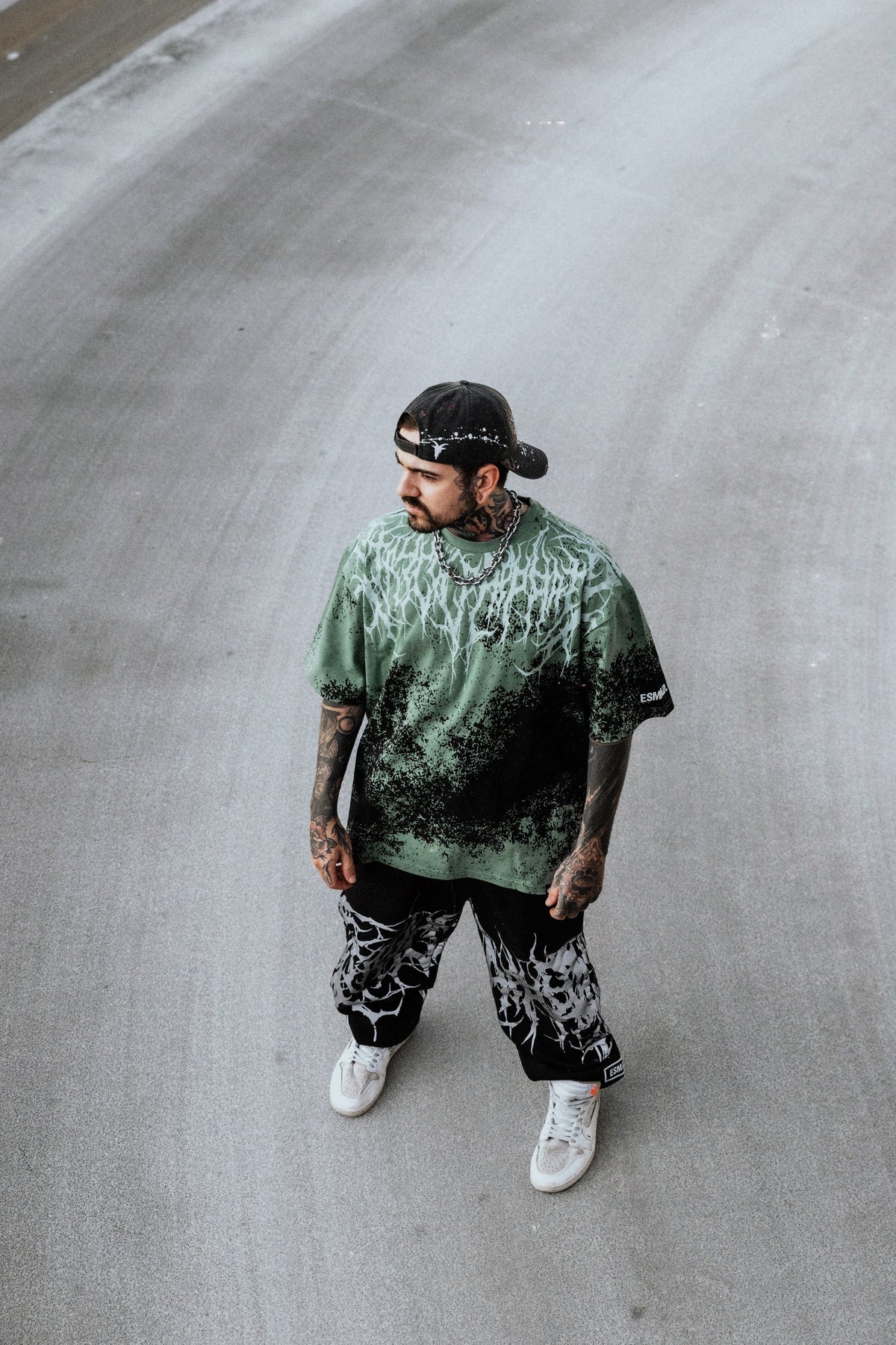 Reign Of Blood (Menthol) - Oversized T-Shirt (250GSM)
