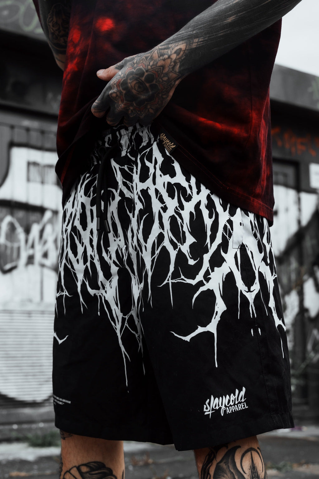 Reign Of Blood (White) - Boardshorts