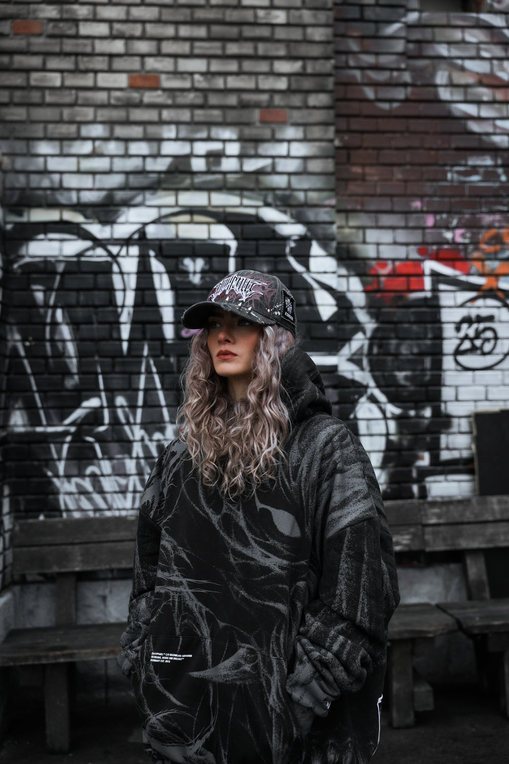 Thronebreaker (Black) - Distressed Baseball Cap