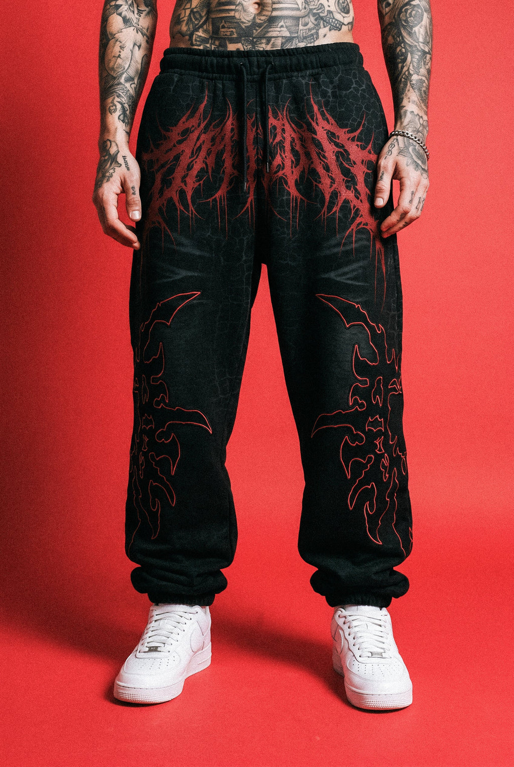 Warforged (Black) - Sweatpants (350GSM)